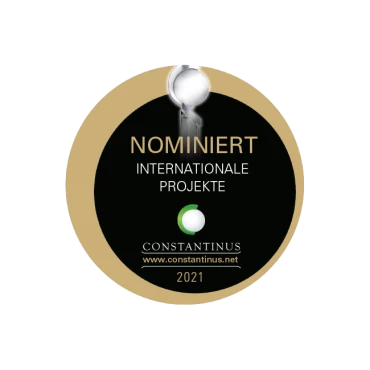 Constantinus Nominierung in der Kategorie Internationale Projekte