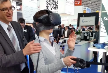 Vorteile der Planung vom Lager mit Verwendung Virtueller Realität